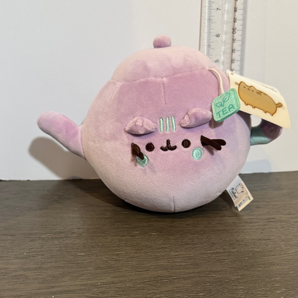 GUND Pusheen’s Kitchen: Teapot Squisheen Stuffed Animal Plush 6"